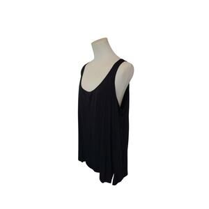 Women's Wynee Layer Black Tank Top - Size XL